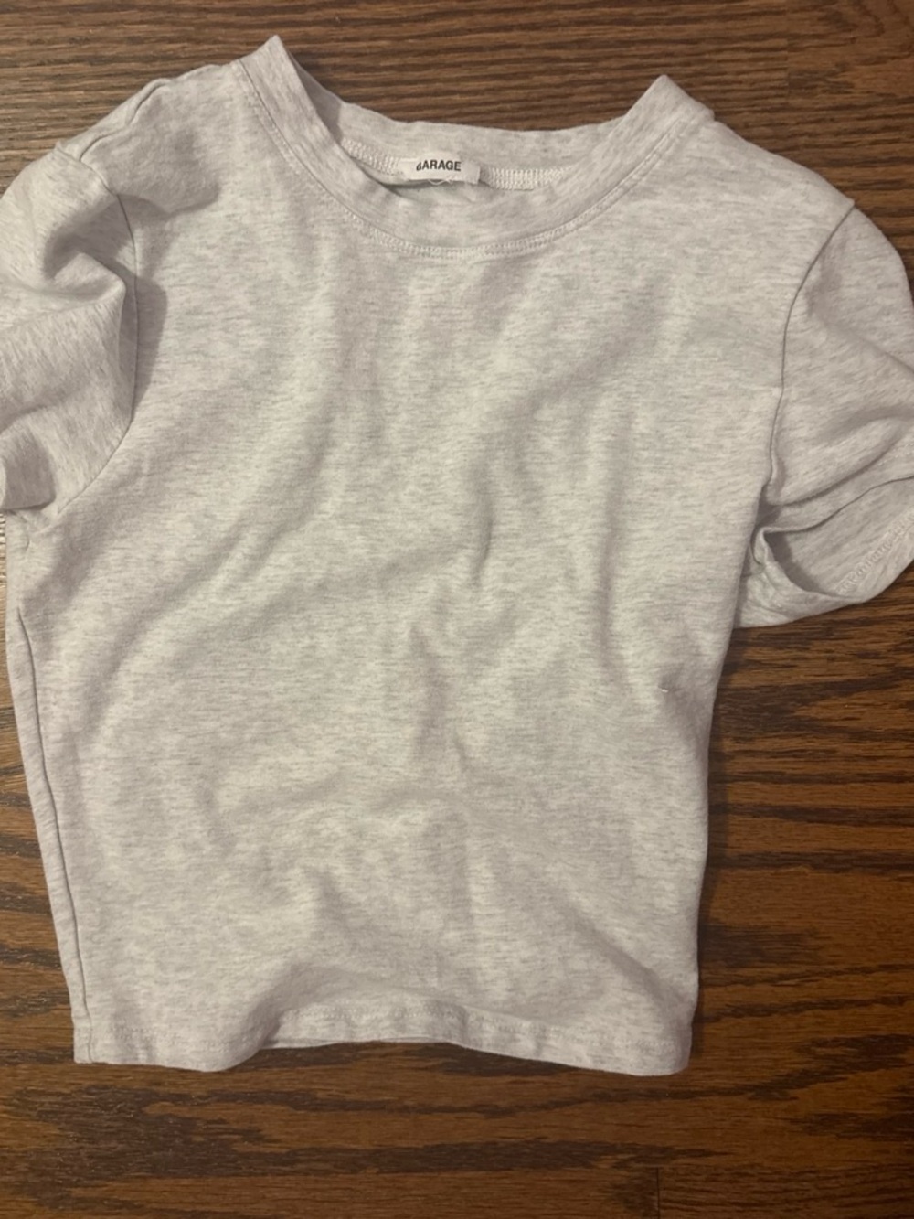 Garage Girls Light Heather Gray Short Sleeve Tee